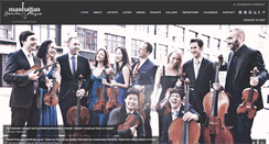 Desktop Screenshot of manhattanchamberplayers.com